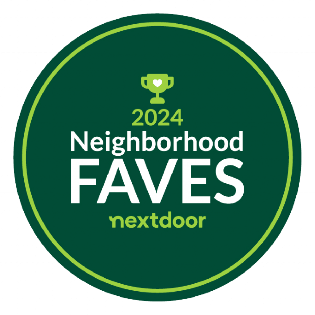2024 "Neighborhood Fave" award issued by Nextdoor
